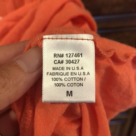 WILD Fox light orange tank top with cute saying - Picture 6 of 8